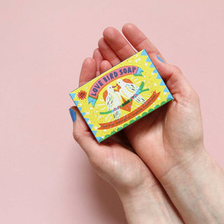 Love Bird Tea Tree, Lemongrass, Lavender & Peppermint Natural Handmade Soap Bar - Iris & Stout