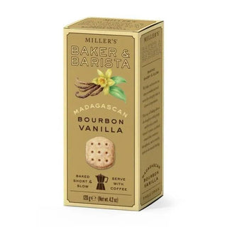 Madagascan Bourbon Vanilla Shortbread Cookies - Iris & Stout