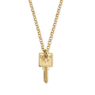 MAMA Compass Key Necklace - Iris & Stout