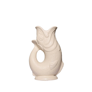 Matte Sand Gluggle Jug - Iris & Stout