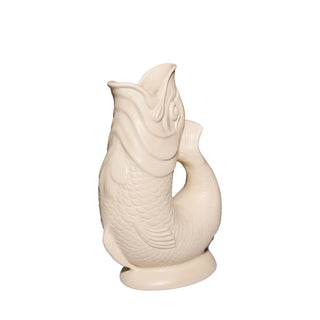 Matte Sand Gluggle Jug - Iris & Stout