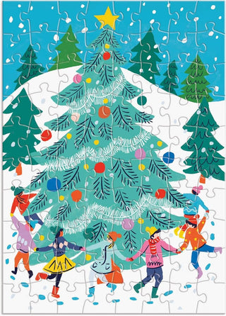 Merry and Bright 12 Days of Christmas Advent Puzzle Calendar - Iris & Stout
