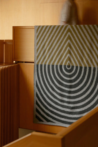 Metsälampi Wool Blanket - Iris & Stout