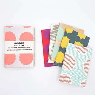 Mini Notebook Set of 5 - Iris & Stout