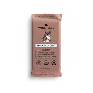 Mocha Coconut Adaptogen Mushroom Nutrition Bar - Iris & Stout