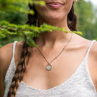 Mountain Range Necklace - Iris & Stout