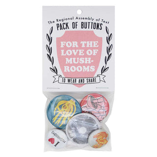 Mushroom Buttons - Iris & Stout