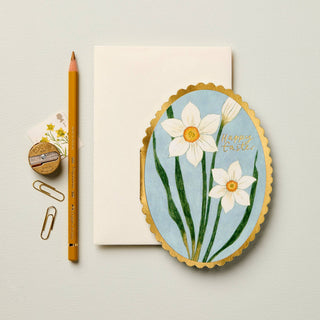 Narcissus 'Happy Easter' Card - Iris & Stout