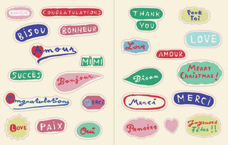 Nathalie Lete Sticker Book - Iris & Stout