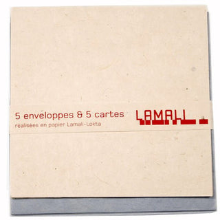 Natural Lokta Stationery Set - Iris & Stout