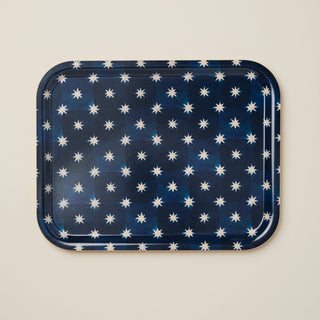 Navy Star Medium Tray - Iris & Stout