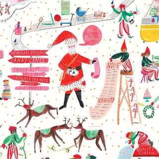 North Pole Headquarters Gift Bag - Iris & Stout