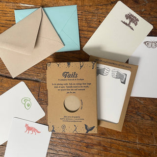 Octopus - Tails Boxed Notecards - Iris & Stout