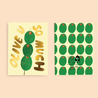 Olive Juice Love Card - Iris & Stout