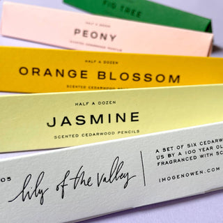 ORANGE BLOSSOM SCENTED PENCILS - Iris & Stout