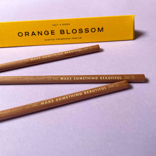 ORANGE BLOSSOM SCENTED PENCILS - Iris & Stout