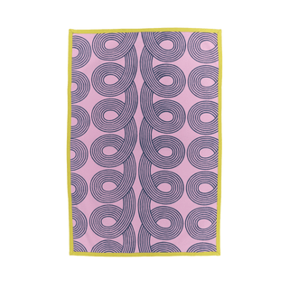 Orchid Loops Tea Towel - Iris & Stout