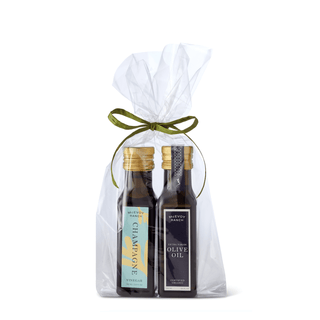 Organic EVOO & Champagne Vinegar Duo - Iris & Stout