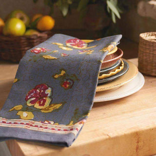 Pansy Red/Grey Tea Towels - Iris & Stout