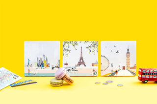 Paris I love you | StoryTiles art on tile - Iris & Stout