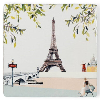 Paris I love you | StoryTiles art on tile - Iris & Stout