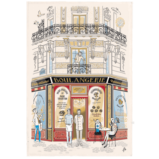 Parisian Shops Tea Towels - Iris & Stout