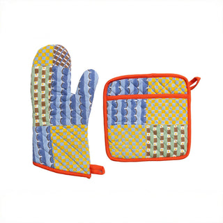 Patchwork Pot Holder - Iris & Stout
