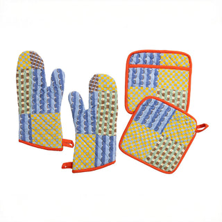 Patchwork Pot Holder - Iris & Stout