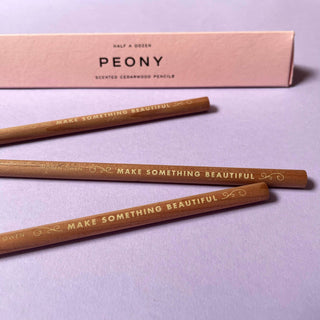PEONY SCENTED PENCILS - Iris & Stout
