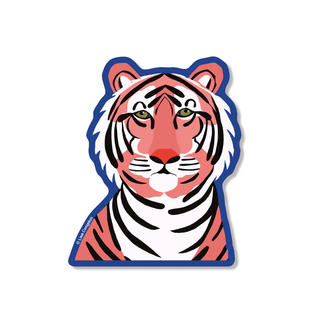 Pink Tiger Large Sticker - Iris & Stout