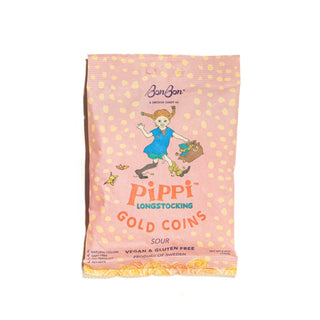 Pippi Longstocking Gold Coins Swedish Candy - Iris & Stout