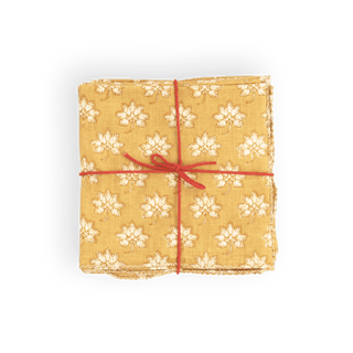 Plumbago Gold Napkins - Iris & Stout