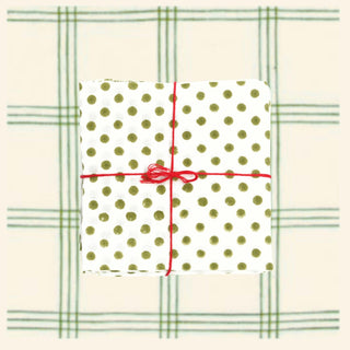 Polka Fennel Napkins - Iris & Stout