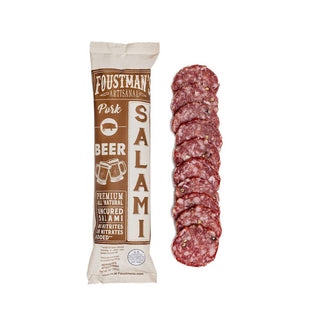 Pork Beer All - Natural Uncured Salami - Iris & Stout