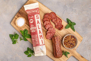 Pork Hot Toscano All - Natural Uncured Salami - Iris & Stout