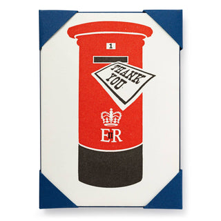 Post Box Thank You | Notelet Card (5 - Pack) - Iris & Stout