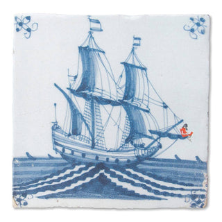 Quiet reading | StoryTiles art on tile - Iris & Stout