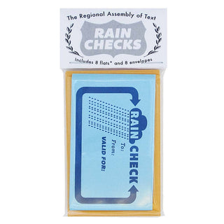 Rain Checks - Iris & Stout