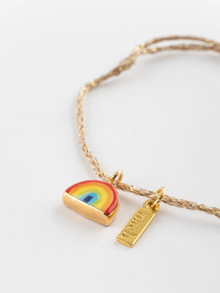 Rainbow bracelet - Lucky you - Iris & Stout