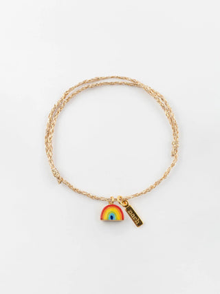 Rainbow bracelet - Lucky you - Iris & Stout