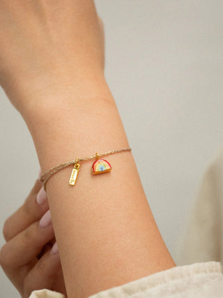 Rainbow bracelet - Lucky you - Iris & Stout