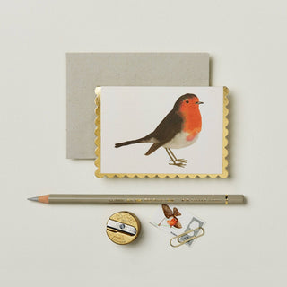 Robin Mini Card - Iris & Stout