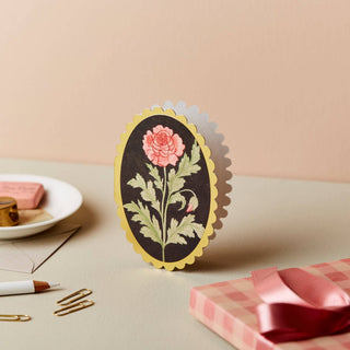 Rose Mini Card - Iris & Stout