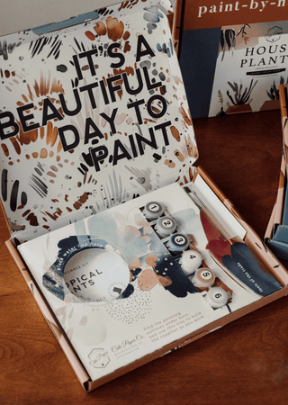 Sailboats at Sea Paint - By - Numbers KIt - Iris & Stout