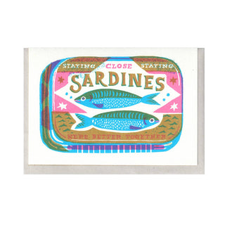 Sardines Card - Iris & Stout