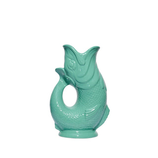 Sea Green Gluggle Jug - Iris & Stout