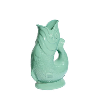 Sea Green Gluggle Jug - Iris & Stout