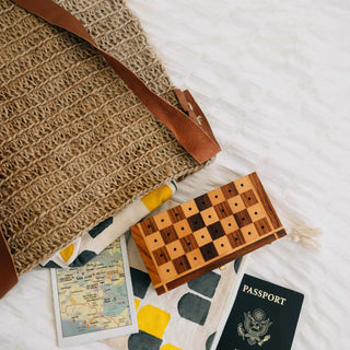 Shesham Travel Chess Set - Iris & Stout