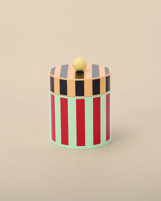 Short Stripe Canister - Iris & Stout