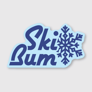 Ski Bum Sticker - Iris & Stout